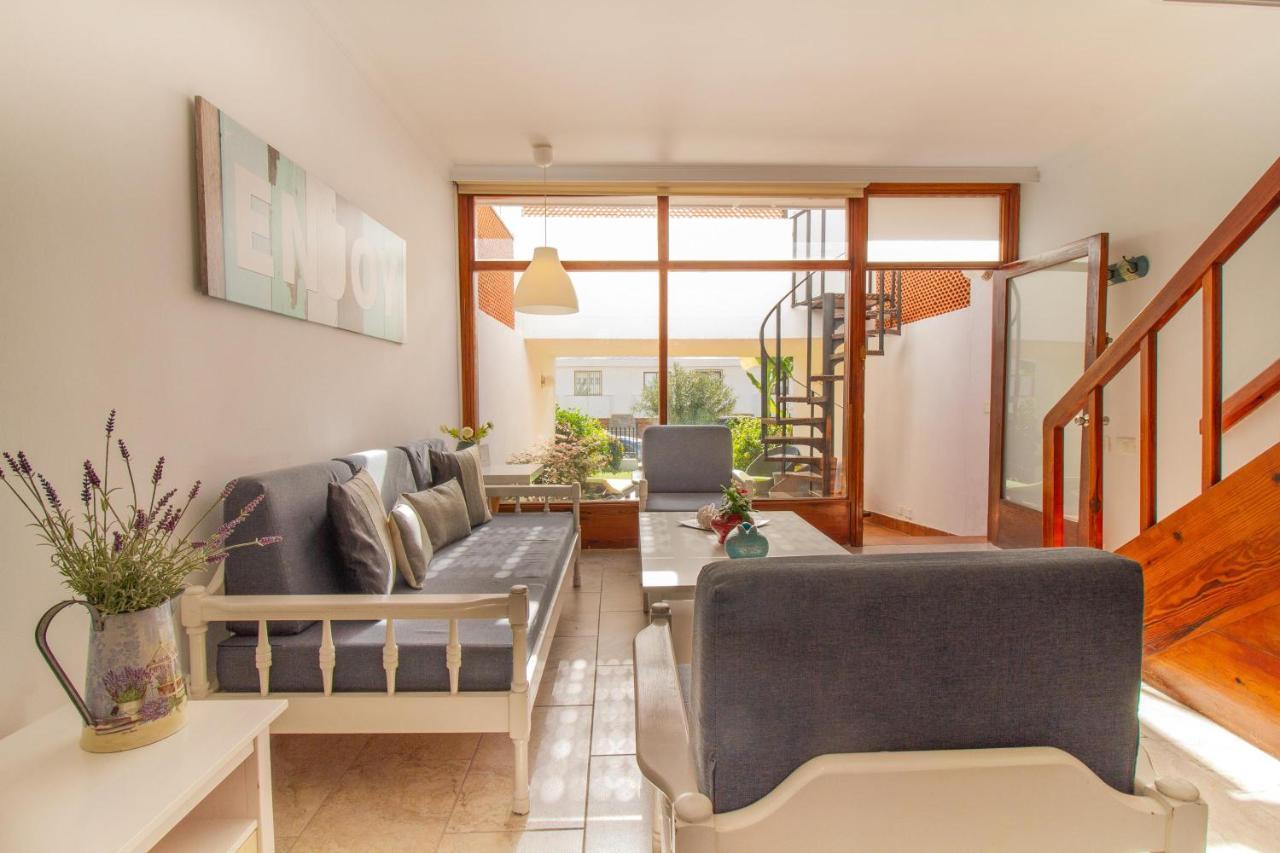 Flatguest Pr Beach - Terrace + Garden + 24H Mogán Extérieur photo